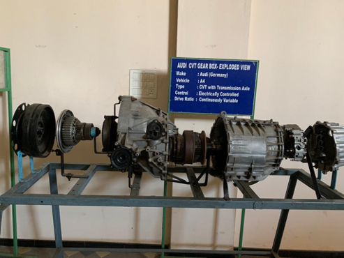 Vehicle Testing Lab R100 Labs & Facilities | Mechanical Engineering (Automobile) | AJCE — NAAC ...